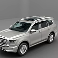 Modern Silver SUV Exterior With Roof Rack Grille Design And Alloy Wheels
