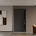 Modern Living And Dining Room Interior Design With Comfortable Sofa Dining Table And Wall Art