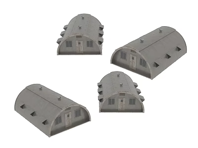 Life supplies tent 3d model