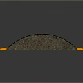 Long Strip Saw Blade With Orange White Color And Sharp Tooth Design For Industrial Use