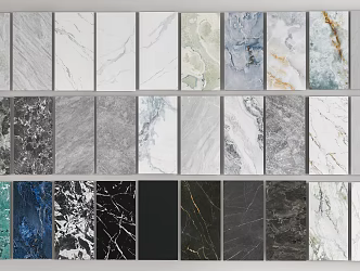 Modern Stone Background Wall Stone Wall Panel Marble Paving 3d model