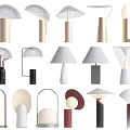Table lamp combination 3d model