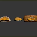 Delicious Freshly Baked Assorted Bread Types Such As Croissant Pretzel Loaf and Round Rolls