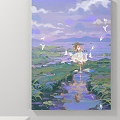 Decorative Painting Abstract Painting Landscape Painting Figure Painting Animal Painting 3d model