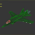 Modern Weapon Fighter Jet Design Featuring Sleek Wings Cockpit And Jet Engine