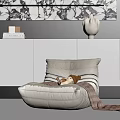 Modern Lazy Sofa Modern Caterpillar Lazy Sofa 3d model