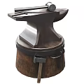Ironlaying Tools Anvil Hammer Forging Blacksmith Shop Ironlaying Tools Anvil Hammer Forging Blacksmith Shop Ironlaying Tools Anvil Hammer Forging 3d model