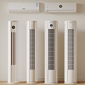 Air conditioner Vertical air conditioner Wall-mounted air conditioner 3d model