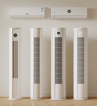 Air conditioner Vertical air conditioner Wall-mounted air conditioner 3d model