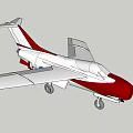 White and Dark Brown Passenger Plane With Blue Circular Logo Flying In Sky With Clouds
