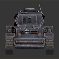 Industrial LOFT Tank World War II Tank World War I Tank Heavy Tank 3d model