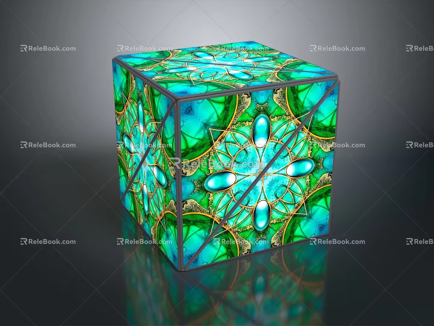 Geometry Science Fiction Rubik's Cube Energy Ball Geometry Sacred Geometry Geometry Modeling 3d model
