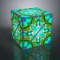Geometry Science Fiction Rubik's Cube Energy Ball Geometry Sacred Geometry Geometry Modeling 3d model