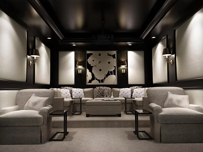 AV Room 3d model