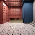 Preface to Modern Front Desk 3d model