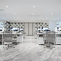 Modern Hall Brain Group Multi-function Room 3d model
