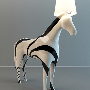 Modern special-shaped floor lamp floor lamp 3d model