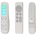 Remote Control Smart TV Remote Control Infrared Remote Control 3d model