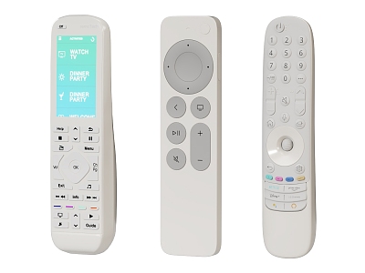 Remote Control Smart TV Remote Control Infrared Remote Control 3d model