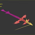 Vibrant Red Sea Dragon Marine Creature With Slender Body And Leaf Like Fins