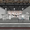 Yɑnfɑng Memory Salt Textile History Exhibition With Industrial Style Interior And Vintage Displays