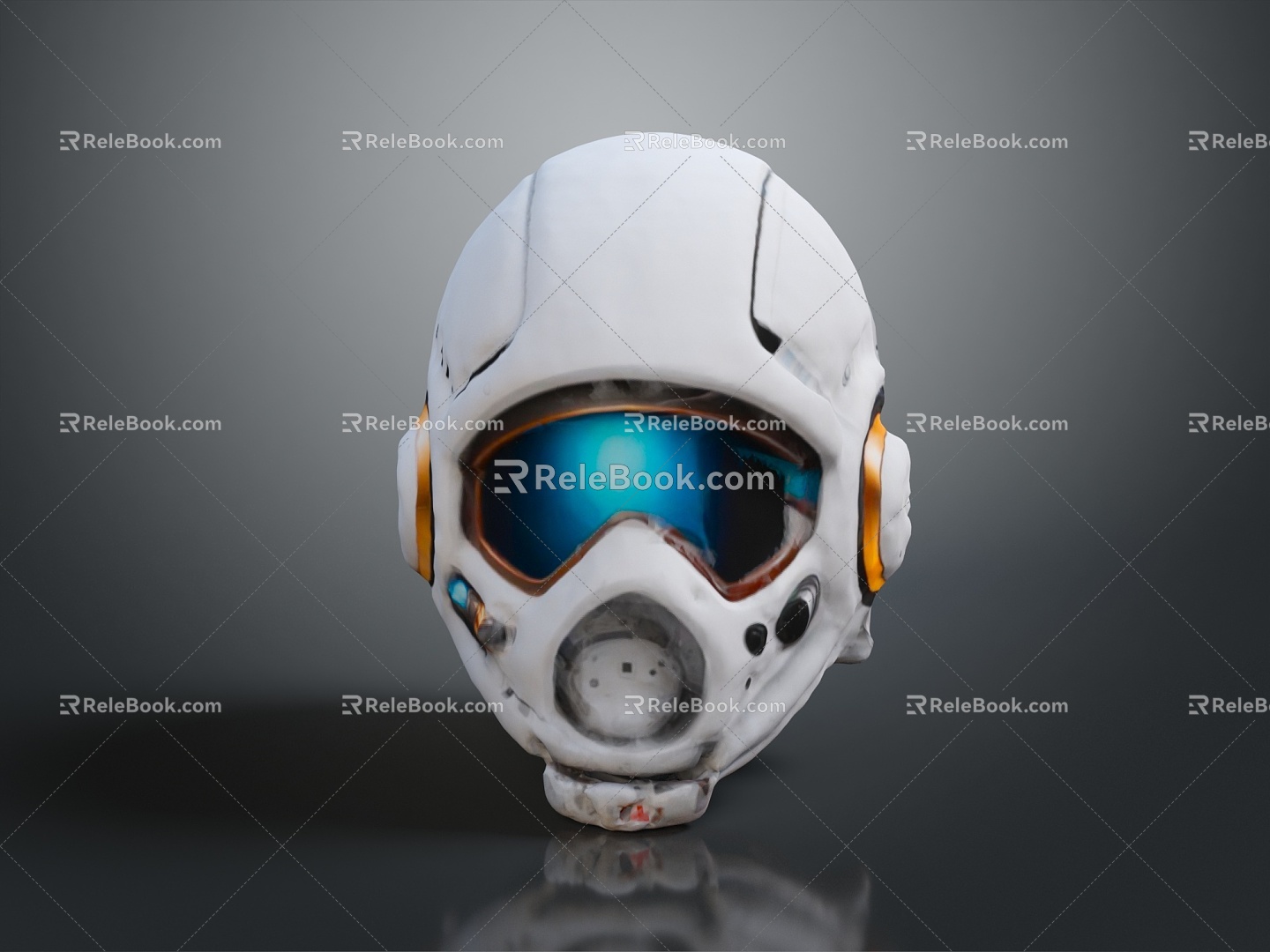 Sci-Fi Helmet Alien Helmet Helmet High Tech Helmet Game Helmet Helmet Helmet 3d model