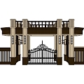 Gate 3d model