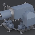 Cyclone burner production equipment 3d model