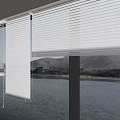 Modern venetian blinds 3d model