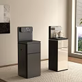 Modern Daily Standalone Appliances In Room With Window Plant And Decorative Painting