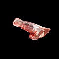 Fresh Raw Red Meat With Bone In Juicy Tender Uncooked Steak Cut