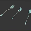 Different Styles Household Brushes With Long Wooden Handles Natural Bristles And Metal Bases