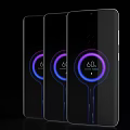 Three Modern Smartphones Displaying Fast Charging Interface With Illuminated Battery Indicator 3d model
