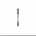 Industrial Adjustable Support Rod With Metal End Connectors And Adjustment Function