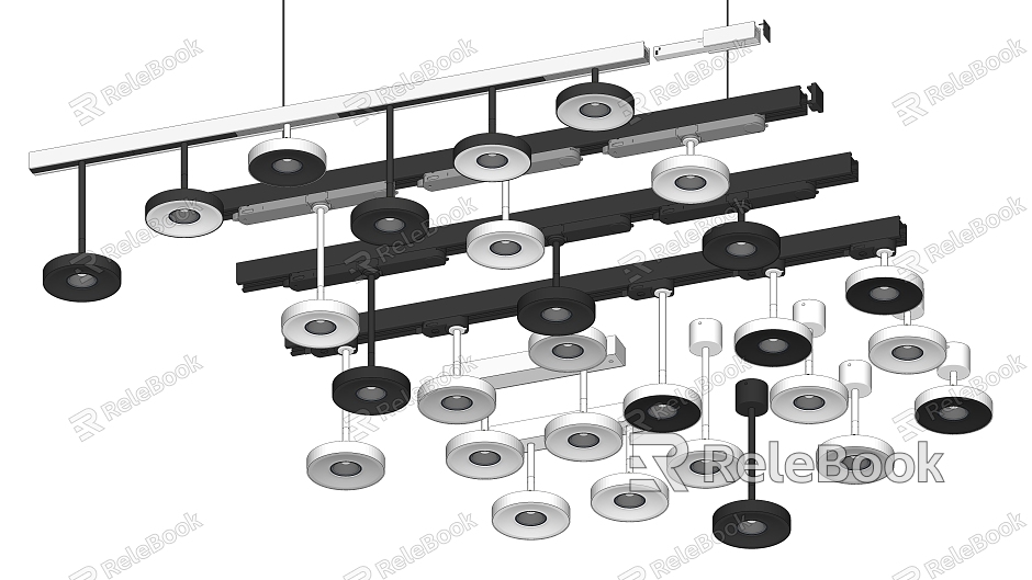 Modern Downlight Spotlight Track Light model