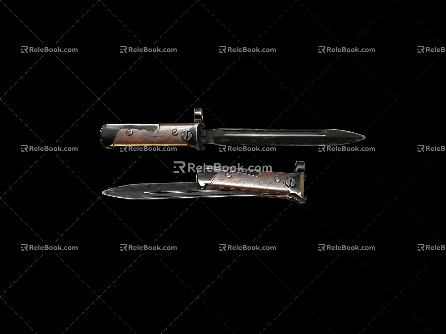 Weapon Knife Dagger 3d model