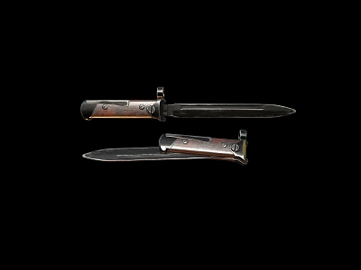 Weapon Knife Dagger 3d model