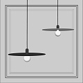 Modern chandelier 3d model