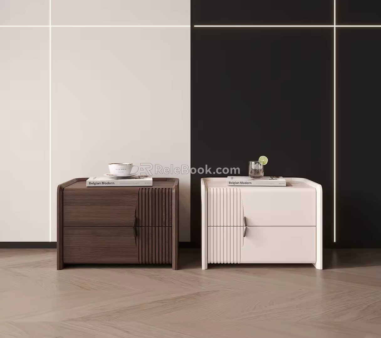 Bedside table 3d model