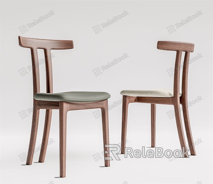 Modern Dining Chair Single Chair Dining Chair model