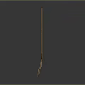 Rusty Long Handled Garden Tools Including Shovels Forks And Rakes Arranged On Dark Background