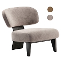 Modern Leisure Chair Realistic Chair Office Chair Sofa Chair Leisure Chair Single Chair Chair Armchair Simple 3d model