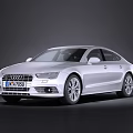 Blue Luxury Two Door Coupe Car With Chrome Grille And Alloy Wheels Design