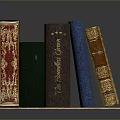 Stylish Wooden Bookshelf With Decorative Books In Colorful Covers And Patterns