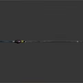 Purple Decorative Sword With Cross Shaped Hilt And Long Sharp Blade
