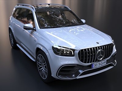 Mercedes-Benz GLS63 Mercedes-Benz Car Mercedes-Benz Sedan 3d model