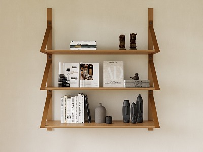 Bookshelf Storage Rack model