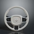 Home Use Steering Wheel With Comfortable Grip And Modern Control Features 3d model