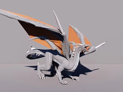 Three Dragons 3d model