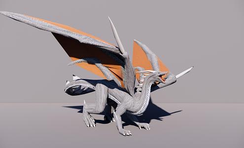 Three Dragons 3d model